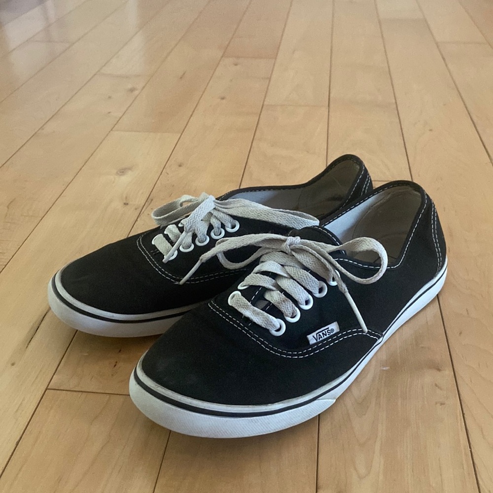 Vans Black Authentic LO PRO Shoes (DISCONTINUED)